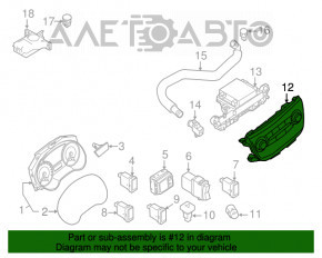 Controlul climatizării Nissan Sentra 15-19 auto