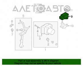 Senzor de viteză de viraj Subaru Forester 14-18 SJ