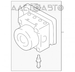 ABS АБС Subaru Legacy 15-19