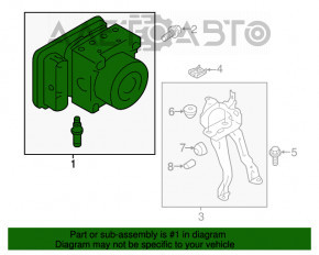 ABS ABS Subaru Impreza 17- GK cu eyesight