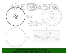 Комплект дисков R17 4шт Subaru XV Crosstrek 13-17