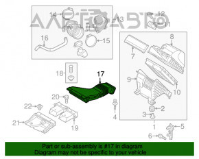 Воздуховод на фильтр Kia Sorento 16-20