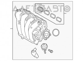 Коллектор впускной Hyundai Tucson 16-18 2.0