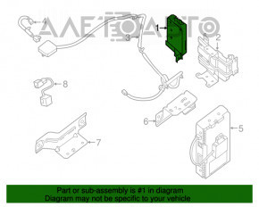 Modulul de control al unității de telematică Nissan Leaf 13-17