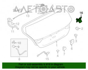 Camera de vizionare spate Nissan Maxima A36 16-