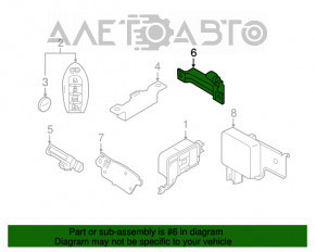 Keyless Entry Sensor Module Nissan Altima 13-18