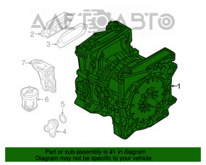 Motor electric Nissan Leaf 13-15