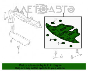 Protecția motorului Kia Sorento 16-20