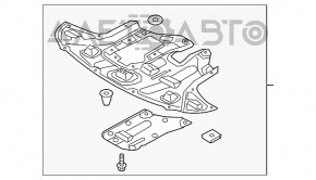 Защита двигателя Hyundai Tucson 16-21