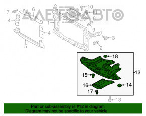 Protecția motorului Hyundai Tucson 16-20