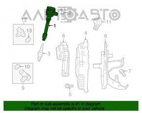 Bobina de aprindere pentru Honda Civic X FC 16-21 2.0