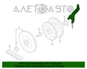 Furculița de ambreiaj a cutiei de viteze manuale Subaru Forester 14-18 SJ, nouă, originală OEM.