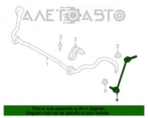 Bara de stabilizare față stânga BMW X5 E70 07-13