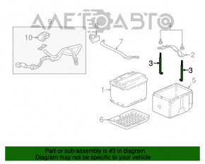 Крепление АКБ Honda Accord 18-22