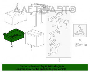 Palet pentru baterie Acura MDX 14-15