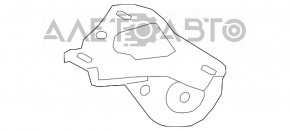 Suportul de butuc spate dreapta pentru Mini Cooper Clubman R55 07-14