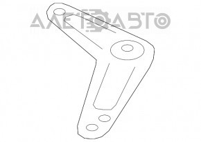 Capacul spate al suspensiei stânga BMW X5 F15 14-18