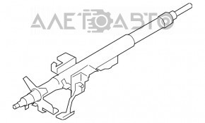 Рулевая колонка Subaru Forester 14-18 SJ
