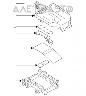 Capacul schimbatorului de viteze pentru Subaru Impreza 17- GK