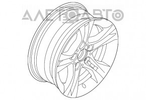 Диск колесный R18 BMW 3 F30 12-18 397 стиль