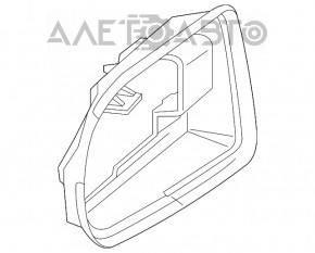 Protectie senzor unghi mort dreapta Acura MDX 14-20 nou original OEM