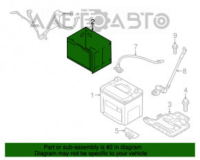 Capacul bateriei Kia Soul 14-19