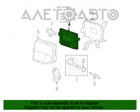 Блок ECU компьютер двигателя Acura MDX 07-13