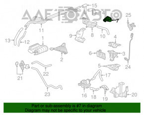 Датчик наддува Honda Accord 18-22 MAP сенсор