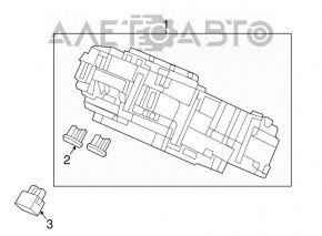 Blocul de siguranțe Honda HR-V 16-22