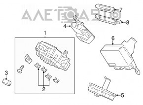 Modulul de control al unității Acm Honda Accord 13-17