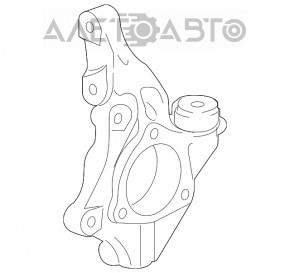 Capacul frontal stânga Chevrolet Volt 16-