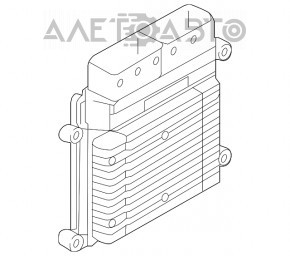 Modulul ECU al motorului Hyundai Tucson 16-20 2.0 AWD