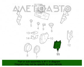 Amplificator Acura MDX 07-13