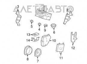 Amplificator Acura MDX 07-13