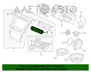 Controlul climatic al Acura TLX 15-