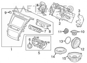 Controlul climatic al Acura TLX 15-