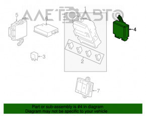 POWER STEERING MODULE Honda CRV 12-16