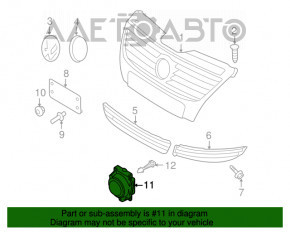 Radarul de croazieră distronic pentru VW CC 08-17