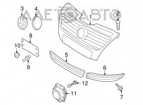 Radarul de croazieră distronic pentru VW CC 08-17