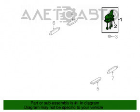 Antena aripă VW CC 08-17 fără navigație