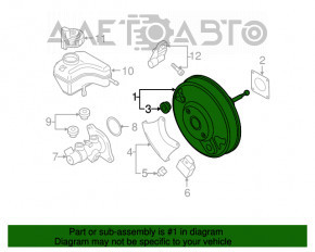 Amplificator de vidare VW CC 08-17