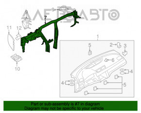 Tubul de subtorpilă pentru VW CC 08-17