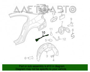 Blocare capac rezervor combustibil VW CC 08-17