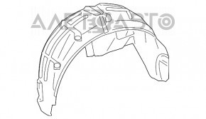 Aripa spate dreapta VW CC 13-17 restul