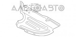 Protecție pentru partea din spate a podelei, dreapta, pentru VW CC 13-17, reparație, ruptură