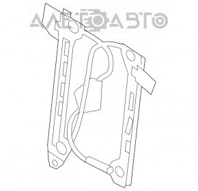 Geam electric cu motor spate stânga VW CC 08-17