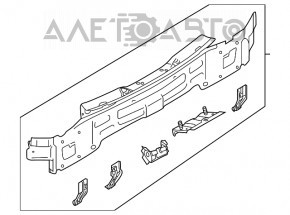 Panoul din spate VW Atlas 18- 2 piese