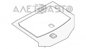 Capacul portbagajului VW Atlas 18 - negru