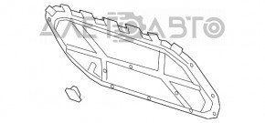 Izolarea capotei VW Atlas 18-20 pre-restyling.