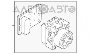 ABS АБС VW Golf 15-